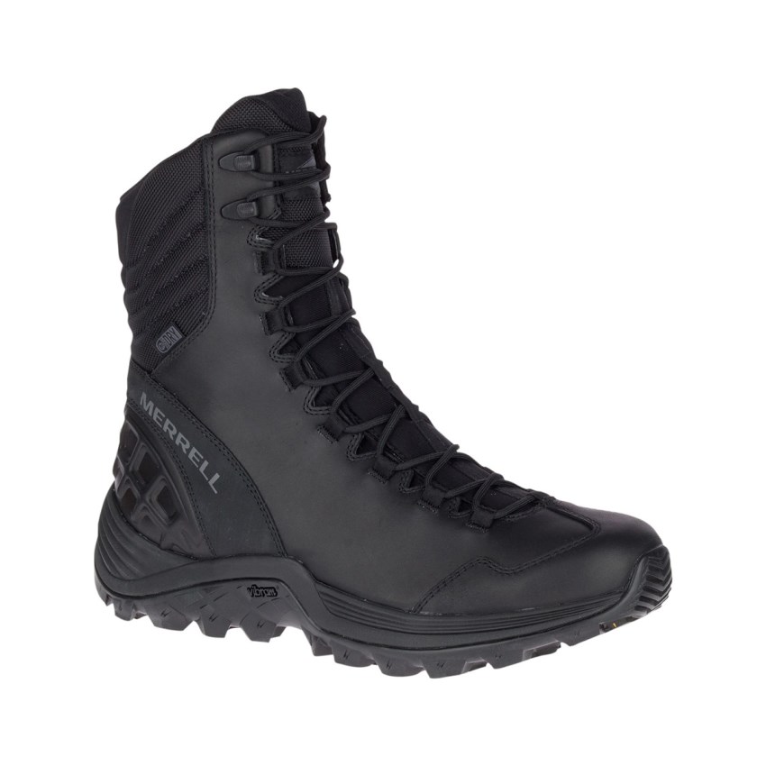 Bottes de Securite Merrell Thermo Rogue Tactical Waterproof Ice+ Noir Homme | F.J.FYTM